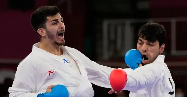 SON DAKİKA! 2020 Olimpiyat Oyunları’nda Eray Şamdan’dan karatede gümüş madalya