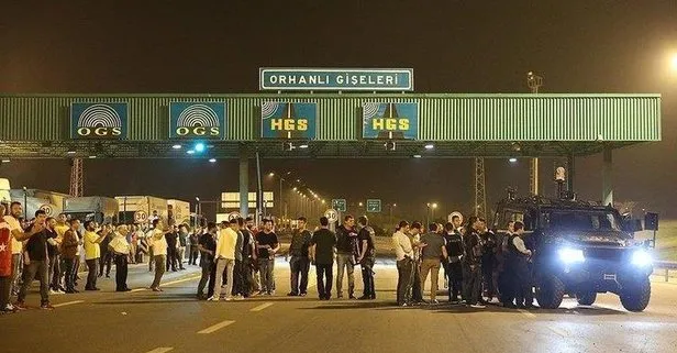 Orhanlı gişelerindeki olaylara ilişkin dava: 57 sanığa müebbet