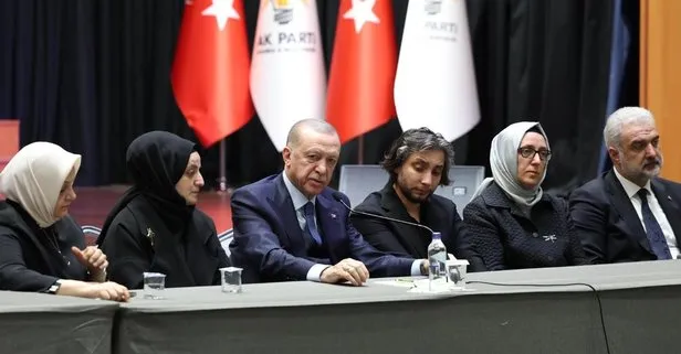 Başkan Recep Tayyip Erdoğan’dan AK Parti İstanbul İl Başkanlığına taziye ziyareti