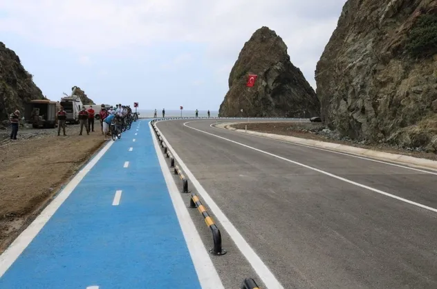 Türkiye’nin en uzun bisiklet yolu! Tam 26 km