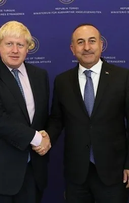 Çavuşoğlu ve Johnson'dan kritik görüşme