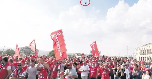 CHP’li Tekirdağ Belediyesi zam isteyen işçileri dron ile fişledi