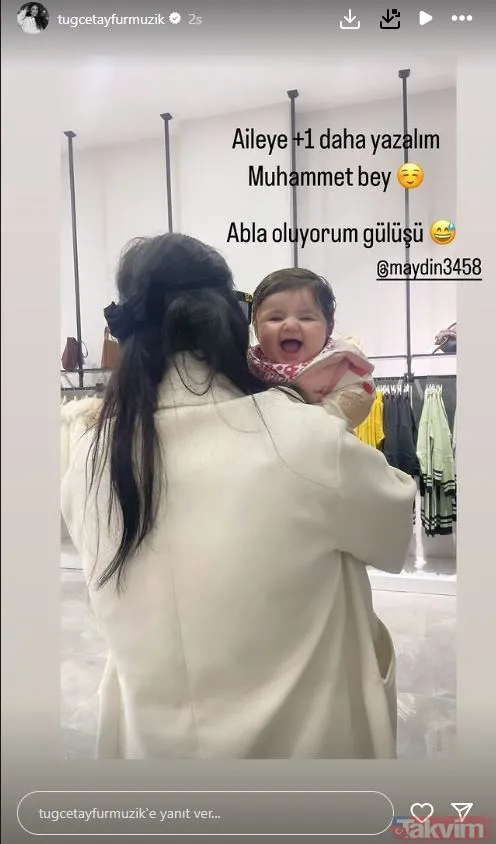 İşte Tuğçe Tayfur'un hamile olduğunu duyurduğu o paylaşım...