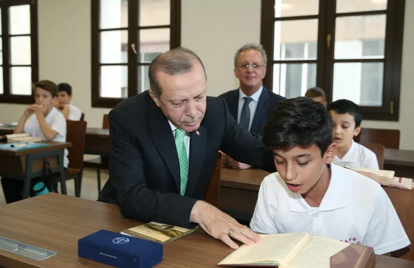 İlk dersi Erdoğan verdi-3