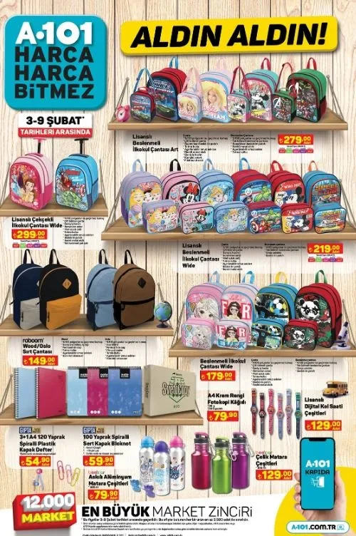 A101'de resmen panayır var! Bu hafta 40 tanesi 354 TL yerine 199 TL'ye satılıyor! 6,7,8,9 Şubat 2024 tarihlerinde...-10