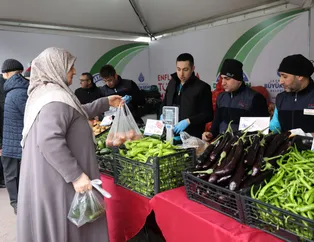 Tanzim noktalarında 297,7 ton sebze satıldı! Rekor domatesin oldu
