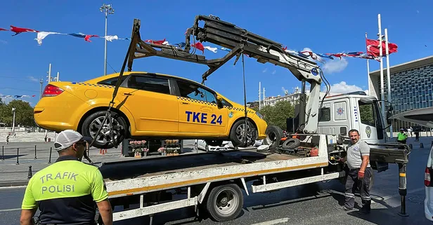 İstanbul'da taksici denetimi! Yolcu beğenmeyen ve mesafe soran şoförlere ceza