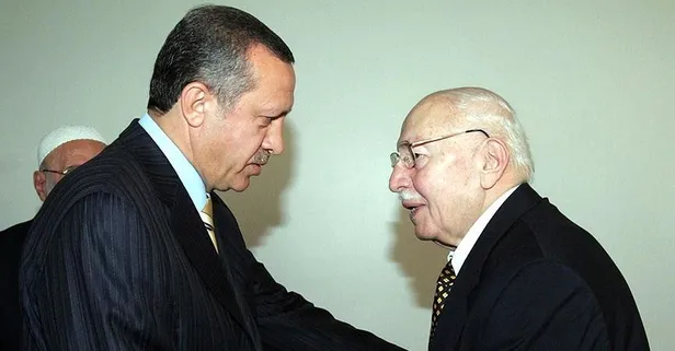 Başkan Erdoğan'dan 'Necmettin Erbakan' mesajı: Erbakan Hocamızı rahmetle yâd ediyorum