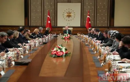 Son dakika... Cumhurbaşkanı Erdoğan ABD’li şirketlerle bir araya geldi