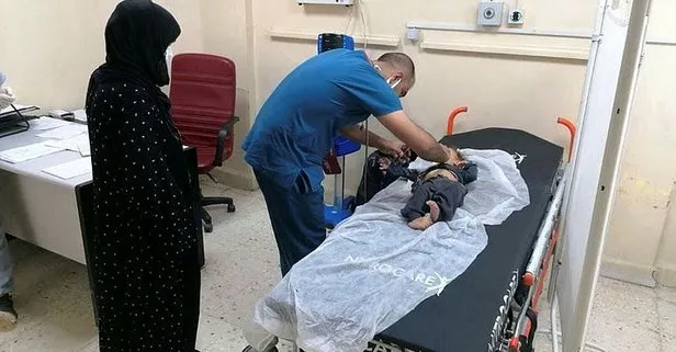 SON DAKİKA: Suriye’nin kuzeyinde teröristler hasta bebek ve annesini taşıyan TSK’ya ait ambulansa ateş açtılar
