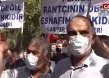 İBB önünde eylem; Servisçiler isyan etti!