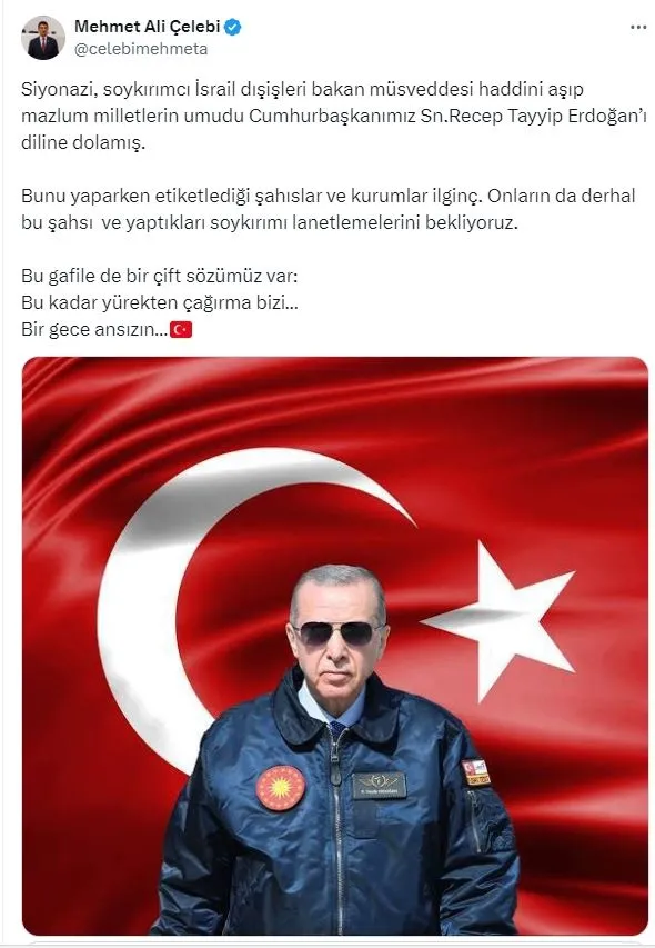 israil-disisleri-bakani-yisrael-katz-yine-baskan-erdogana-saldirdi-ekrem-imamoglu-ve-mansur-yavas-detayi-1722939587279.jpg İsrail Dışişleri Bakanı Yisrael Katz'tan Başkan Erdoğan'a bu kez "Instagram" saldırısı!! Ekrem İmamoğlu ve Mansur Yavaş detayı...-6