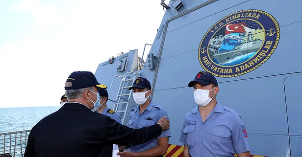 TCG Kınalıada'ya özel amblem! Anlamı çok büyük! Tarihte kurulan tüm Türk devletleri...