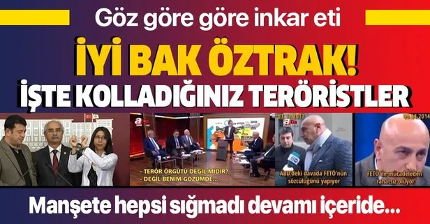 CHP Sözcüsü Faik Öztrak inkar etmişti... İşte partinin sahip çıktığı teröristler