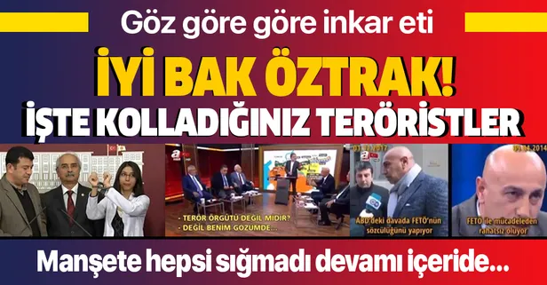 CHP Sözcüsü Faik Öztrak inkar etmişti... İşte partinin sahip çıktığı teröristler
