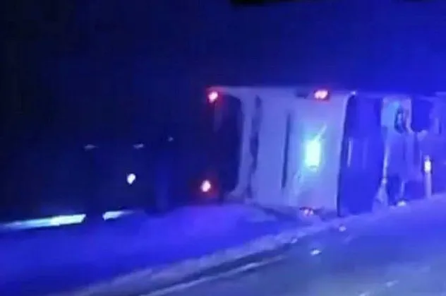Nevşehir'de yolcu otobüsü devrildi: 9 yaralı