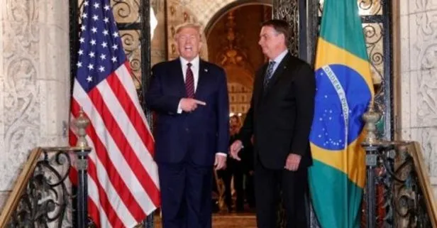 ABD Başkanı Donald Trump ve Brezilya Devlet Başkanı Bolsonaro Kovid-19’u görüştü