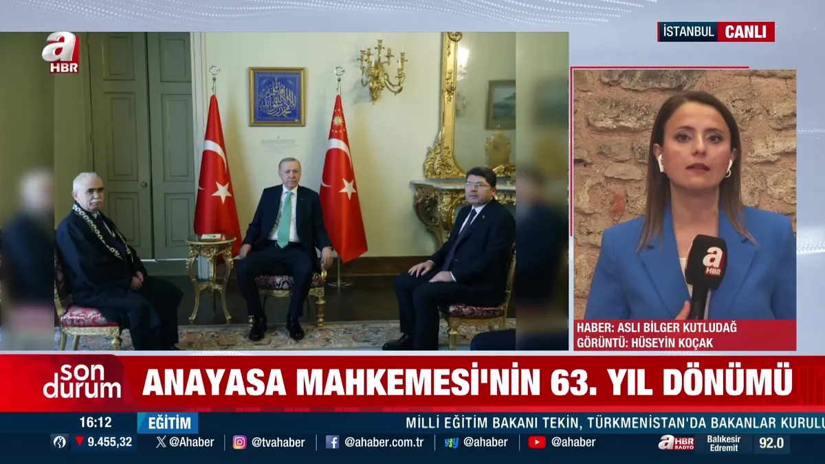Anayasa Mahkemesi'nin 63. kuruluş yıl dönümü!