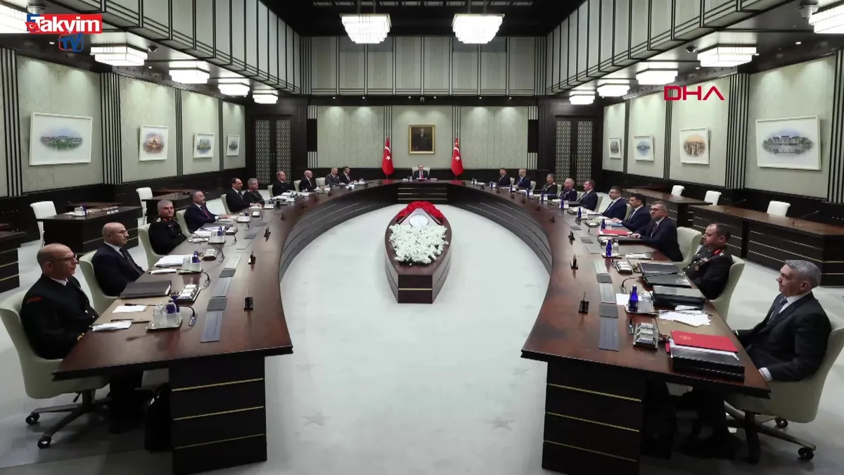 Başkan Erdoğan başkanlığında MGK toplandı