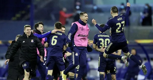 UEFA Avrupa Ligi'nden nefes kesen maç! Dinamo Zagreb, Tottenham'ı devirdi!