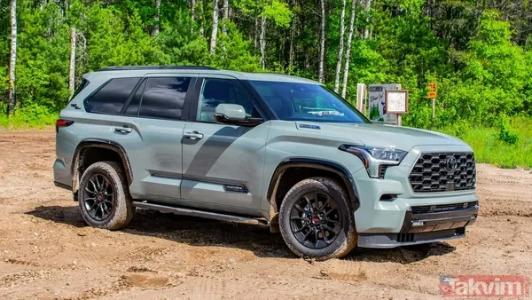 Toyota Sequoia Menzil: %36,4 Oranında 402 Bin Km Üzerine Çıkabiliyor. Motor: 437 Beygir Gücünde Hibrit V6 Motor, 9.520 Libre (4.320 Kg) Çekiş Kapasitesi. Öne...