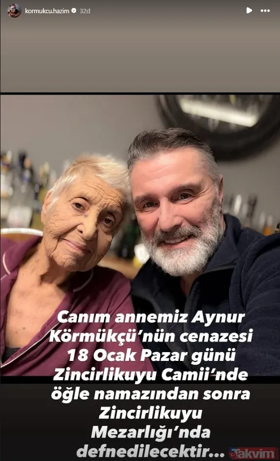 Hazım Körmükçü’nün zor günü: Annesinin vefatını duyurdu - 5