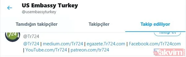 ABD Büyükelçiliği FETÖ'yle sıkı fıkı! İşte takip ettiği o isimler... - 7