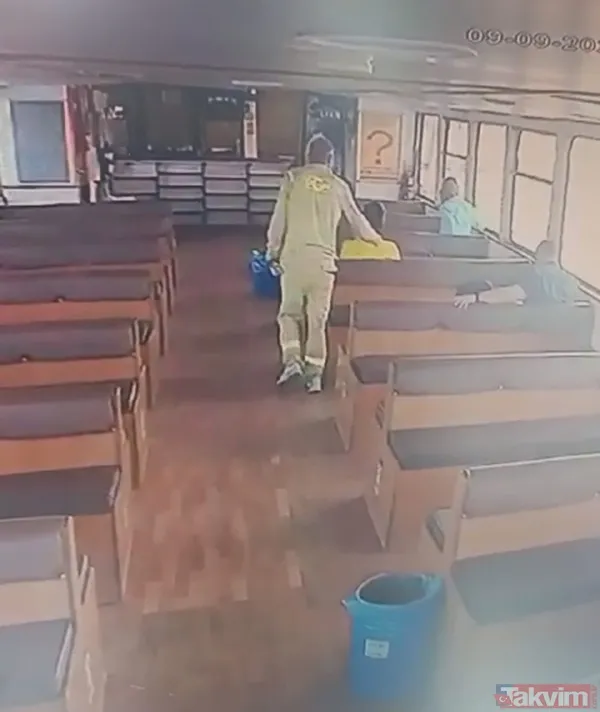 Vapurda yolcunun saçını yakmıştı! Yeni görüntüler ortaya çıktı - 3