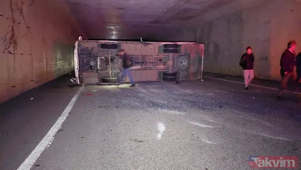 Tekirdağ'da kaza! 14 askeri personel yaralandı - 16