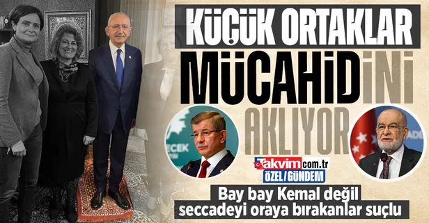 Küçük ortaklar mücahidini aklıyor! Temel Karamollaoğlu ve Ahmet Davutoğlu'ndan skandal savunma
