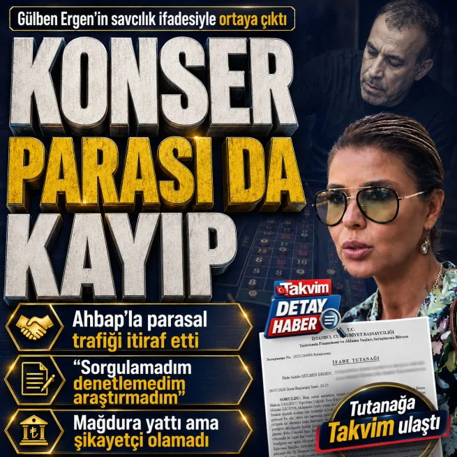 Gülben Ergenin Ahbap ifadesi tamam: Sorgulamadım denetlemedim! Haluk Leventle çıktığı konserin paraları kayıp