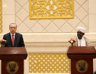 Erdoğan ve Ömer El-Beşirin basın toplantısından kareler