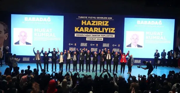 Cumhur İttifakı’nın Denizli’deki ilçe belediye başkan adayları tanıtıldı! İşte o isimler