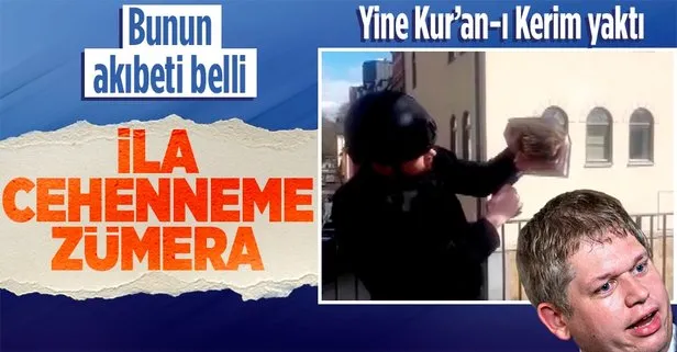 Cami önünde Kur’an-ı Kerim yaktı! Olaylar çıktı