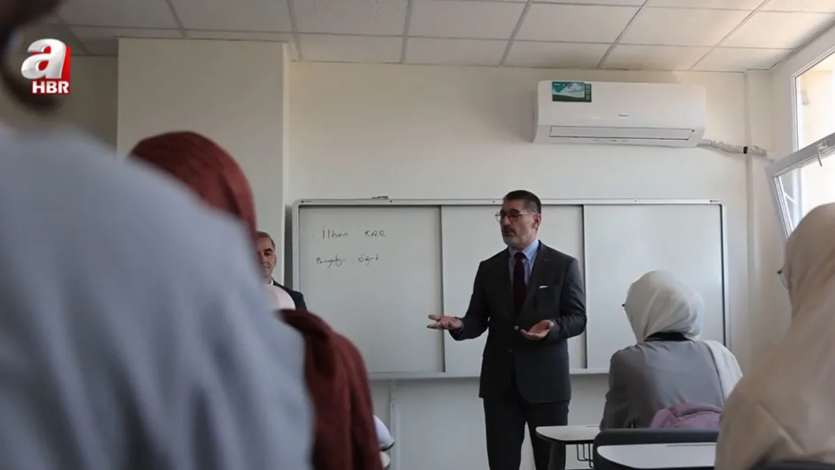 Recep Tayyip Erdoğan Türk Okulu kapılarını açtı! Şam'dan ilk görüntüler
