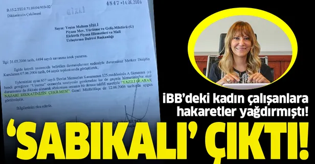 Yeşim Meltem Şişli "sabıkalı" çıktı! İSMEK'teki kadın personele hakaret etmişti