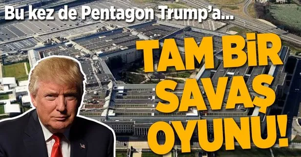 Pentagon’dan Trump açıklaması!