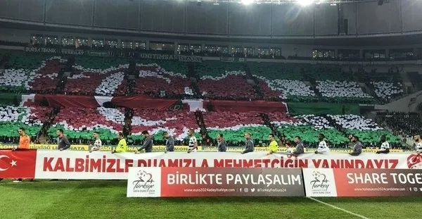 Bursa'da muhteşem Türkiye koreografisi-2