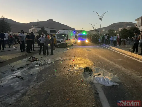 SON DAKİKA: Gaziantep'ten sonra bir katliam gibi kaza da Mardin'de! Derik'te TIR dehşet saçtı: Ölü sayısı artıyor - 13