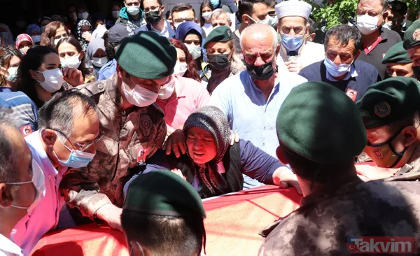 SON DAKİKA: Şehit Özel Harekat Polisi Veli Kabalay'a son veda - 13