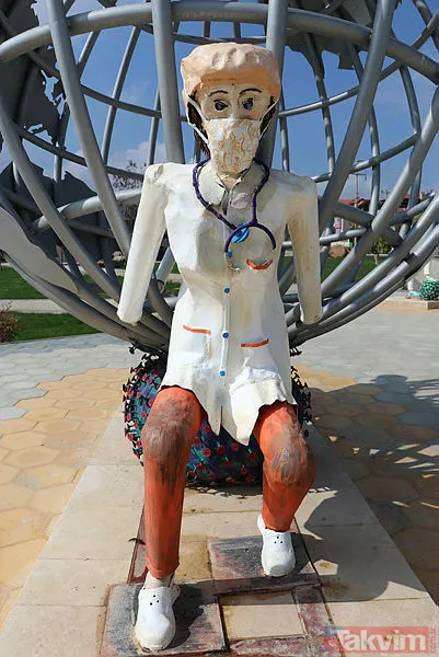 CHP'li belediye yaratığa benzeyen yeni heykelin mimarisini savundu: Sanat eseri olarak görülmemeli - 10