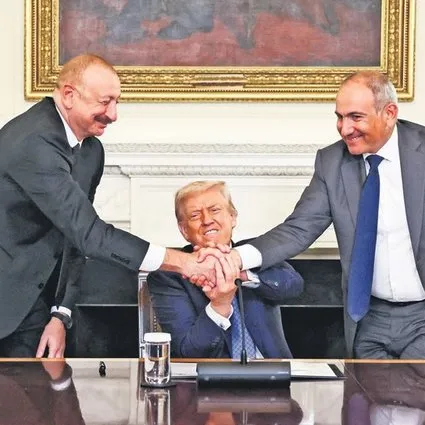 ABD’de tarihi imza | Beyaz Saray’da Trump-Aliyev-Paşinyan zirvesi: Üçlü mutabakat imzalandı