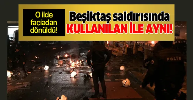 Diyarbakır'da faciadan dönüldü! Beşiktaş saldırısında kullanılan patlayıcıların aynısı bulundu!