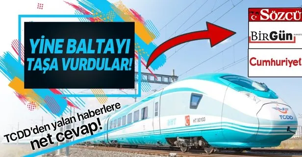 Yandaş medyanın TCDD yalanı elinde patladı!