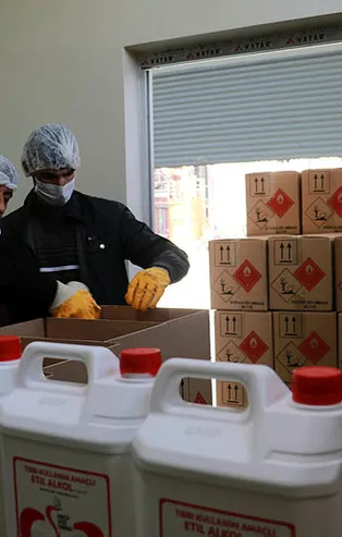 Koronavirüs salgını sonrası satış patlaması! Etil alkol üretimini ikiye katladı!