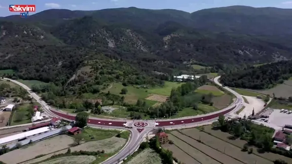 Bolu Göynük Çevreyolu ulaşıma açıldı!