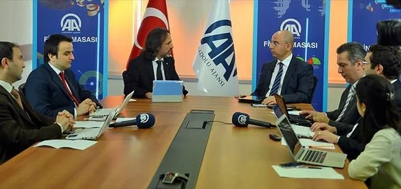 AA FİNANS HABERLERİ TERMİNALİ İMKB'DE AÇILDI