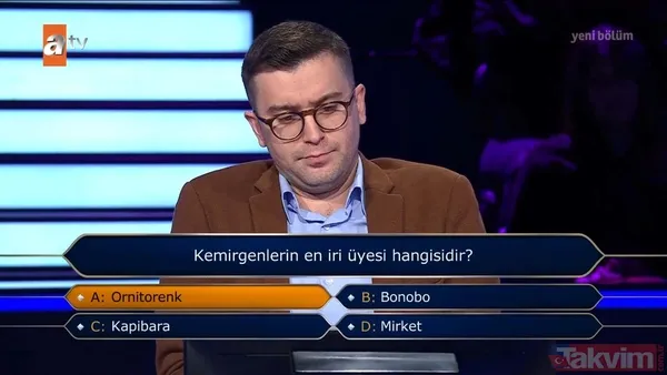 Kim Milyoner Olmak İster'de bir ilk! Yarışmacı geceye damga vurdu I 200 bin TL’lik soruya dört joker hakkıyla geldi ama olanlar oldu - 48