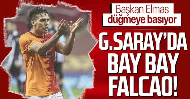 Galatasaray Kolombiyalı yıldız Falcao ile yolları ayırma kararı aldı
