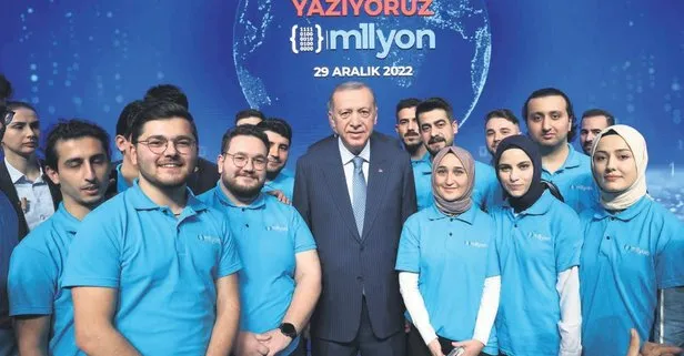 Başkan Recep Tayyip Erdoğan’dan bilişim sektörüne 7 müjde